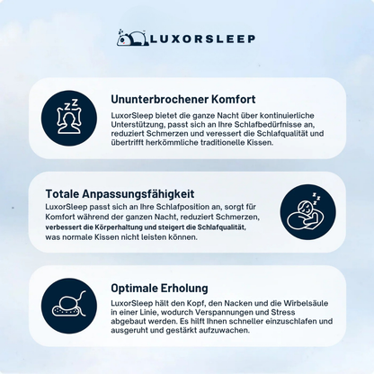 LuxorSleep – Der Komfort, den Sie verdienen.